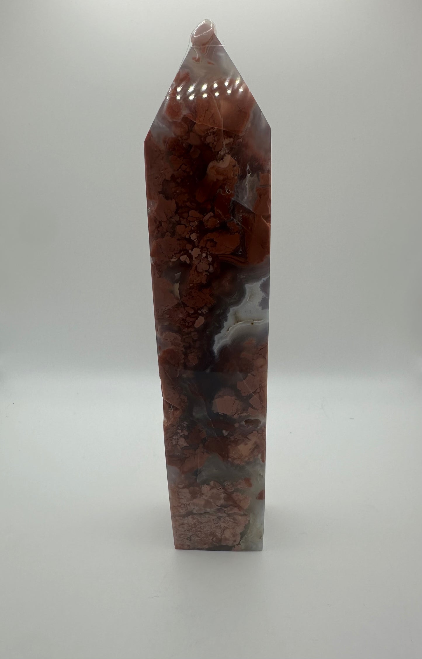 Cotton Candy Agate Tower