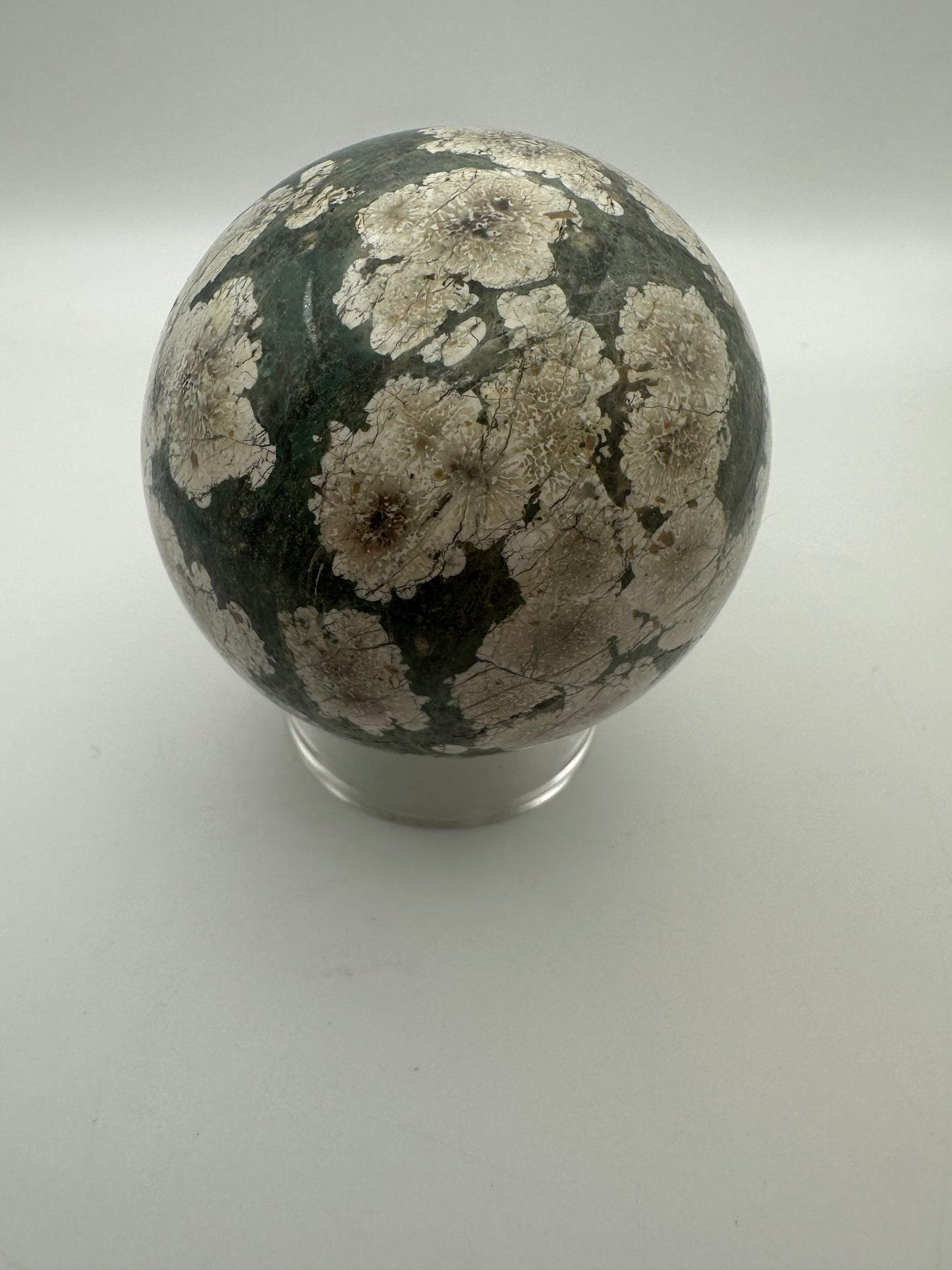 Russian Flower Agate Sphere