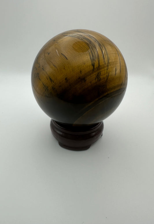 Large Tiger Eye Sphere
