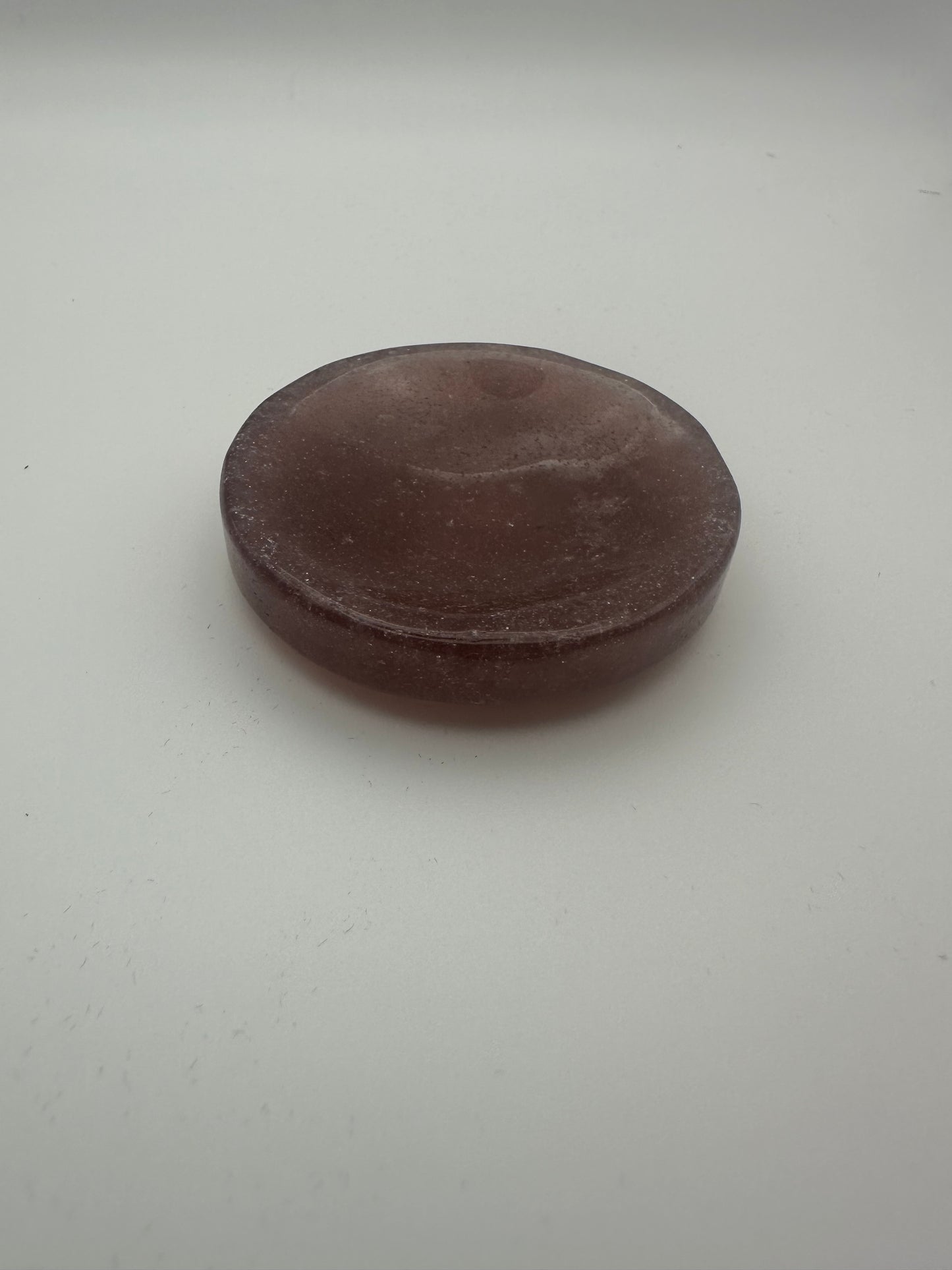 Strawberry Quartz Ring Bowl/Sphere Stand