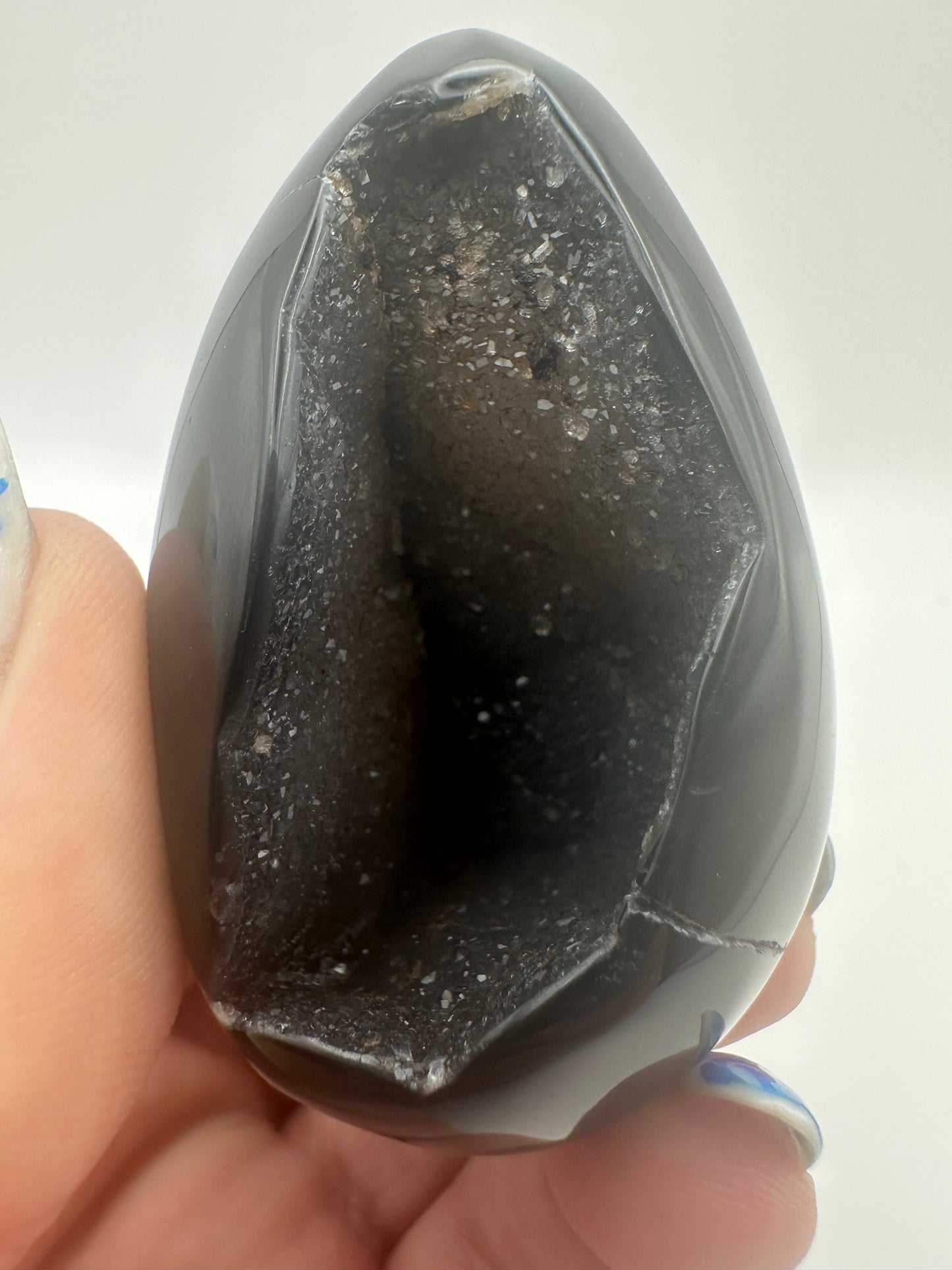 Druzy Agate Egg