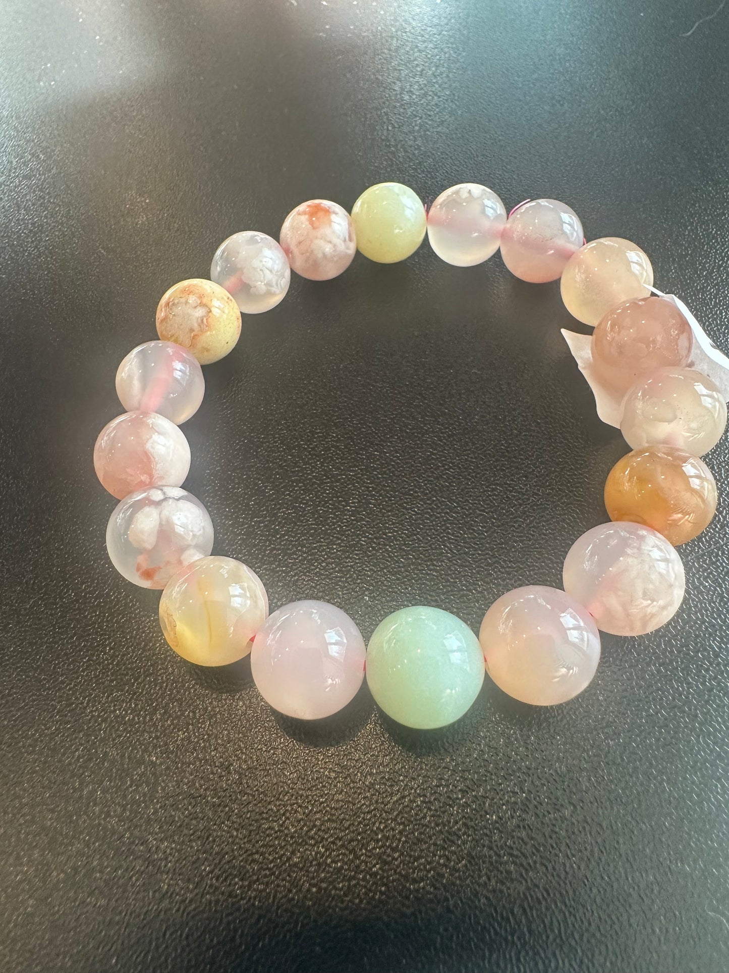 Flower Agate Bracelet