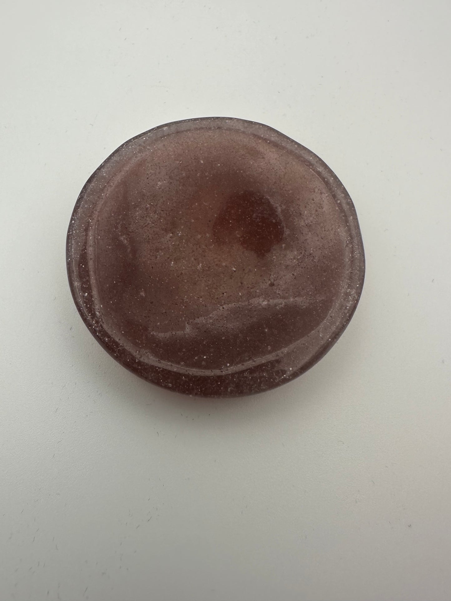 Strawberry Quartz Ring Bowl/Sphere Stand