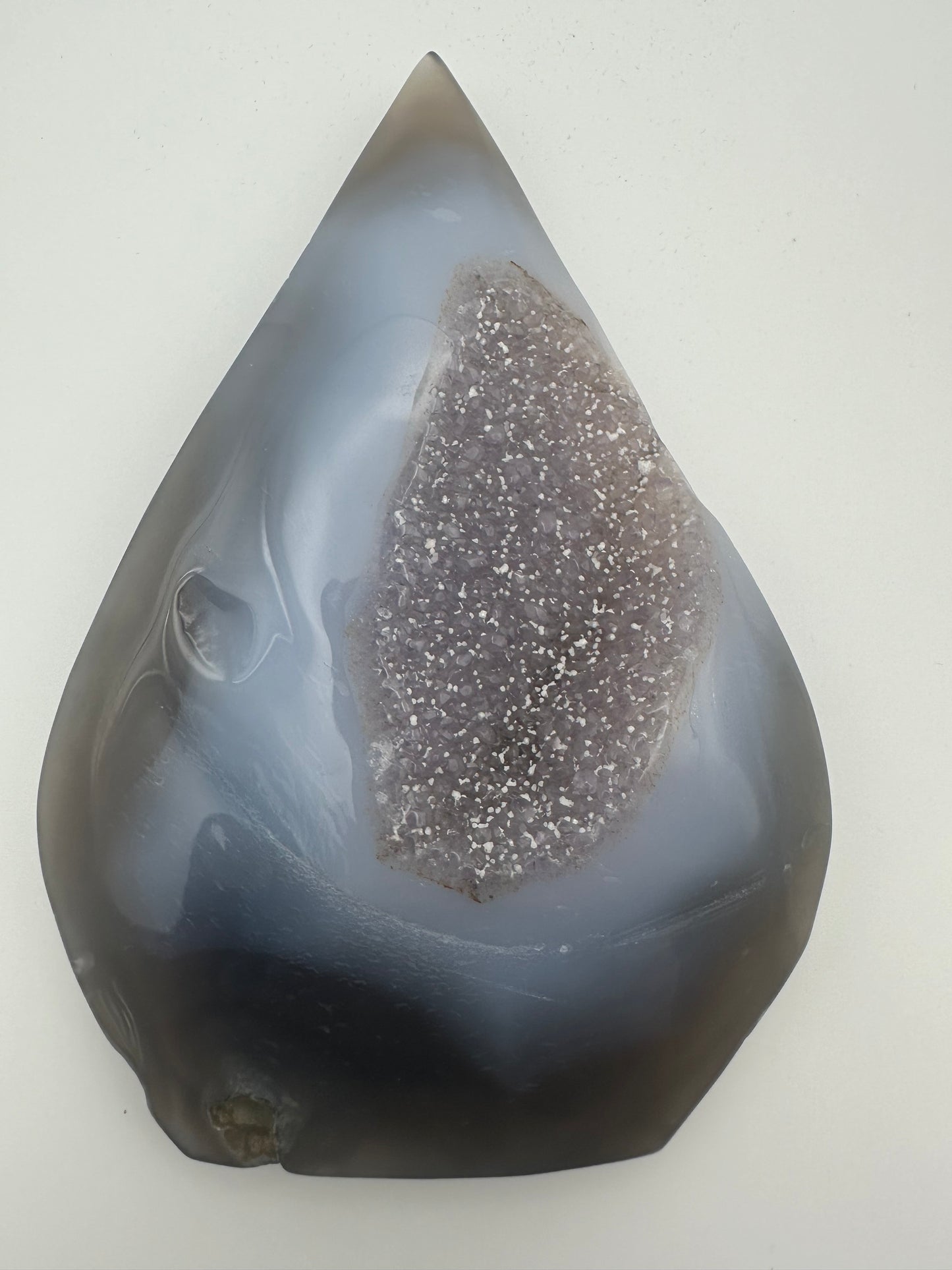Druzy Agate Tear Drop