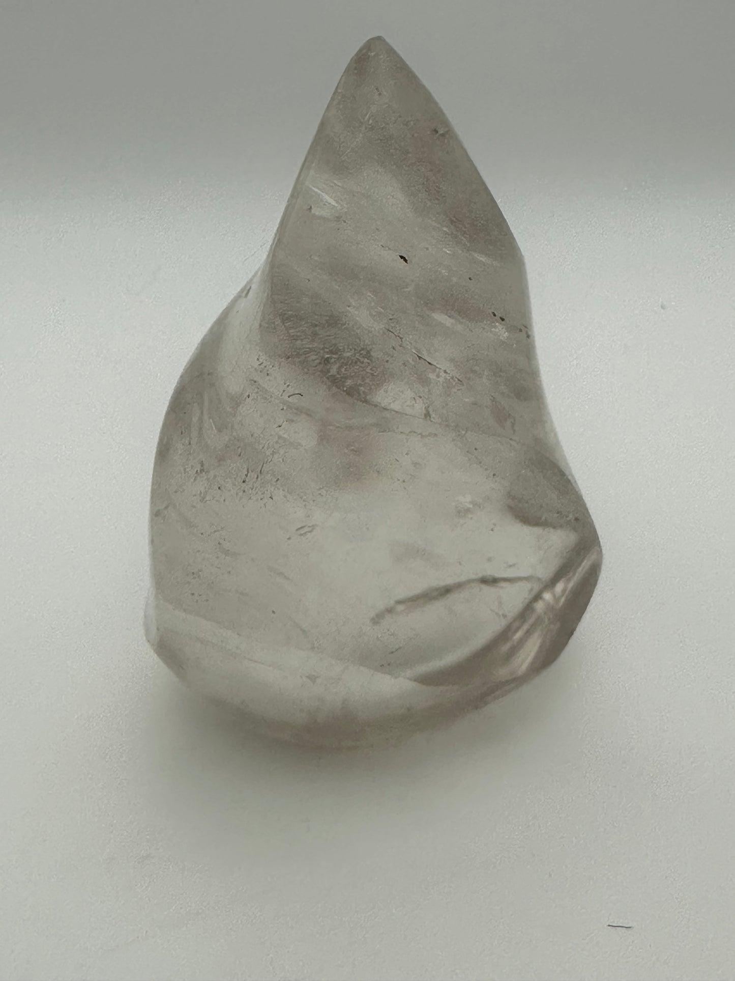 Clear Quartz Flame