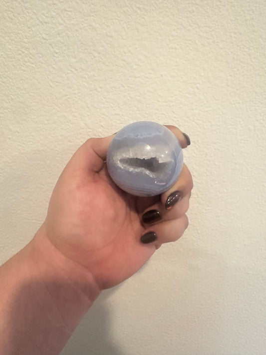 Blue Lace Agate Sphere