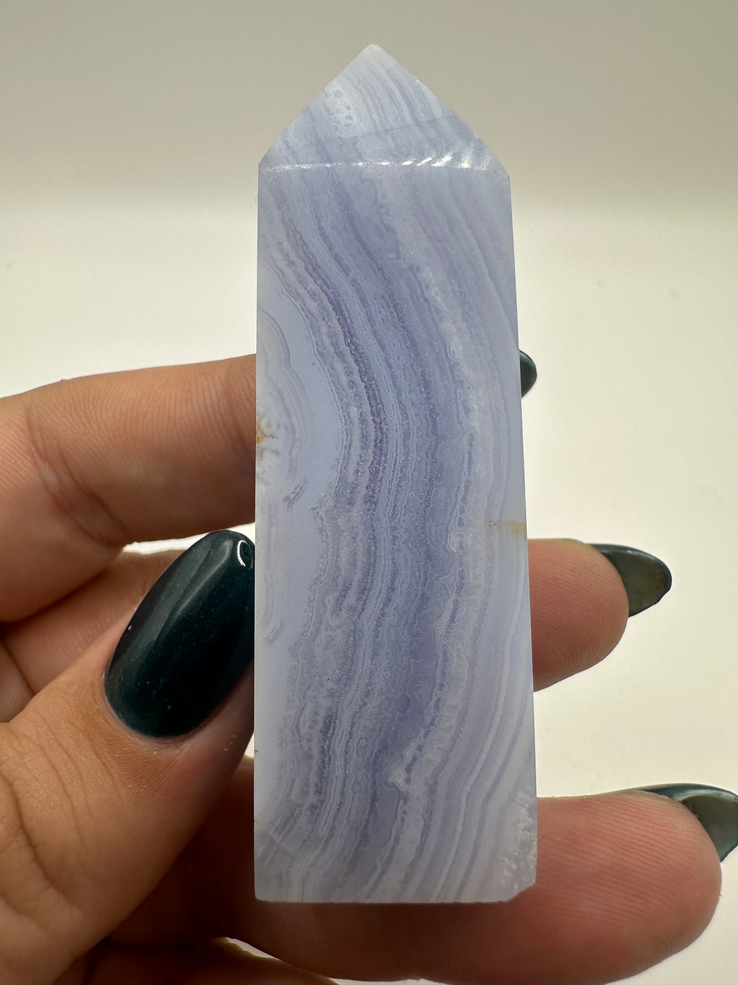 Blue Lace Agate Tower