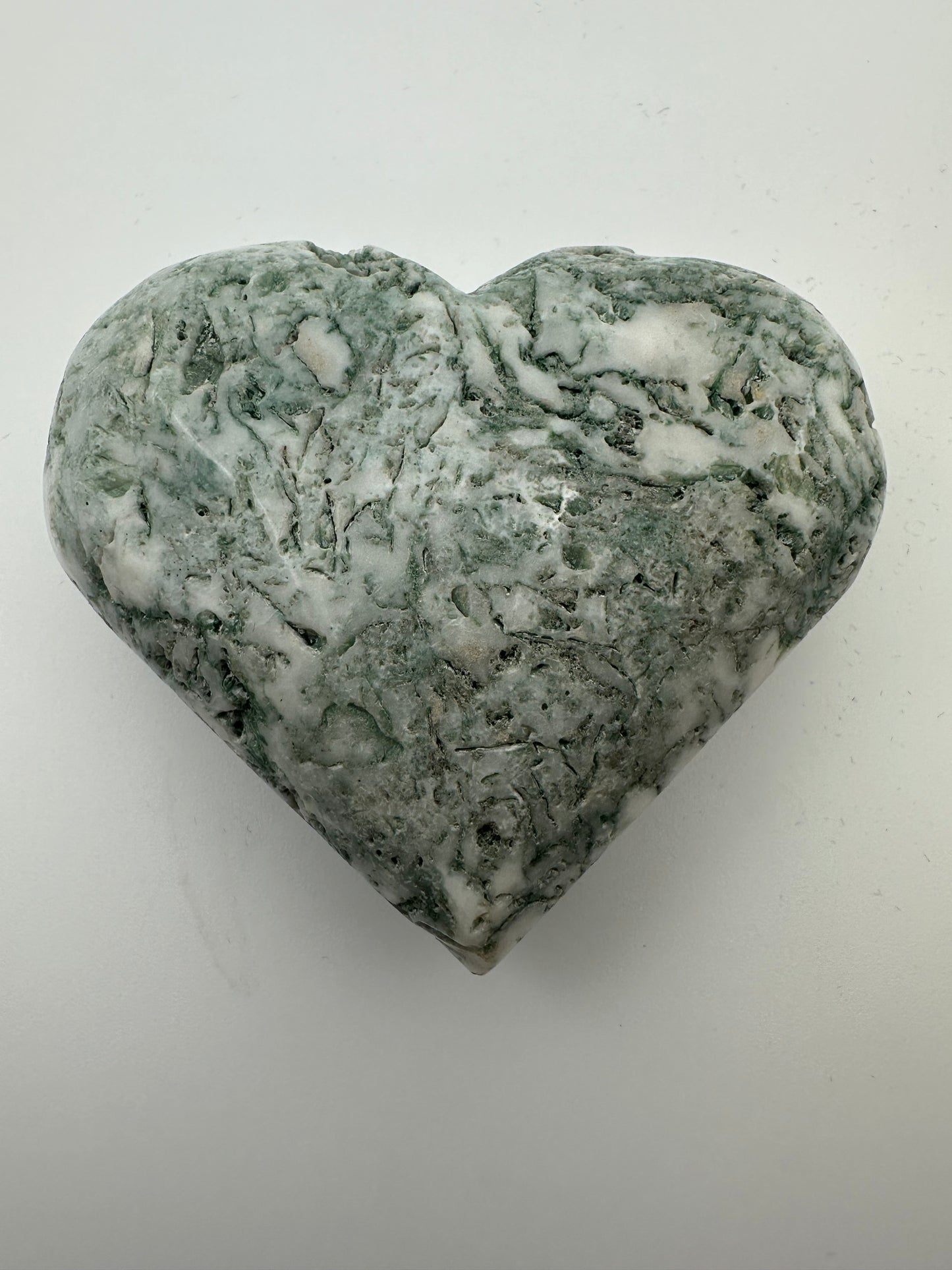 Tree Agate Heart