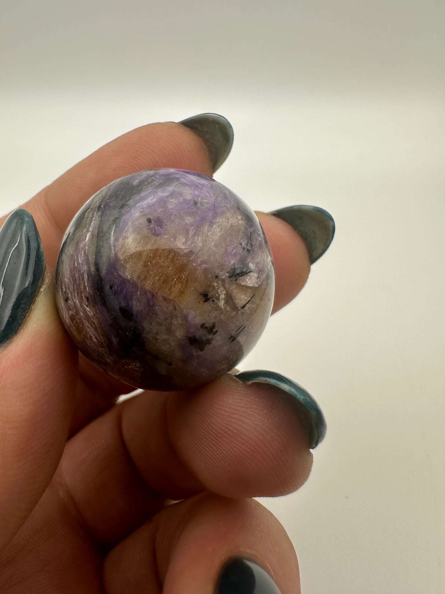Charoite Sphere