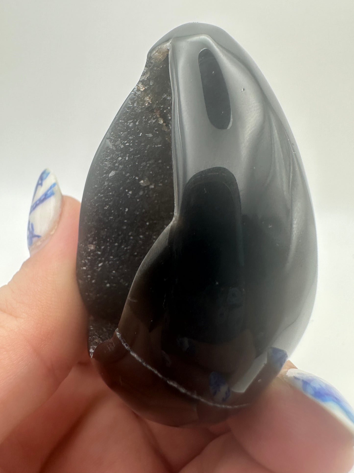 Druzy Agate Egg
