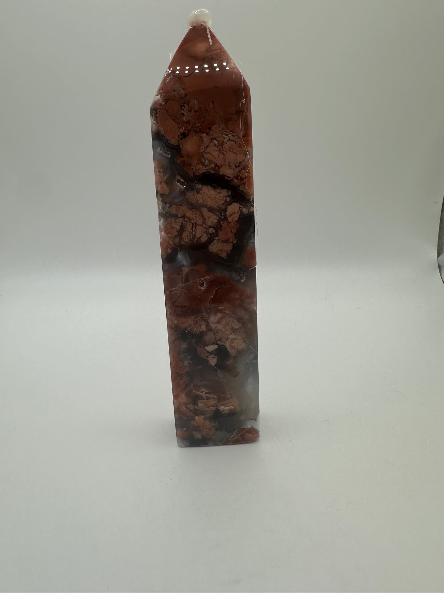 Cotton Candy Agate Tower