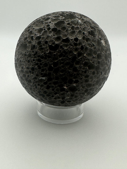 Medium Lava Stone Sphere