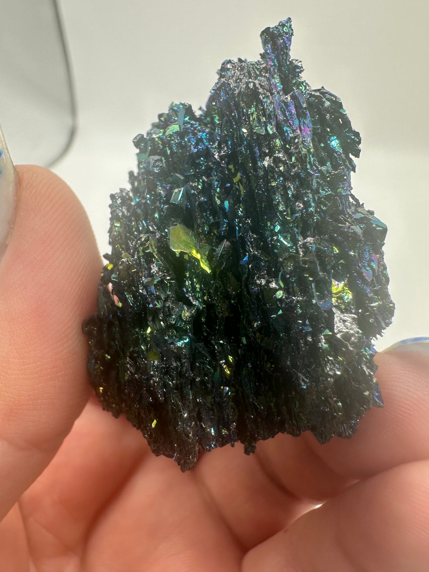 Aura Moissanite Cluster