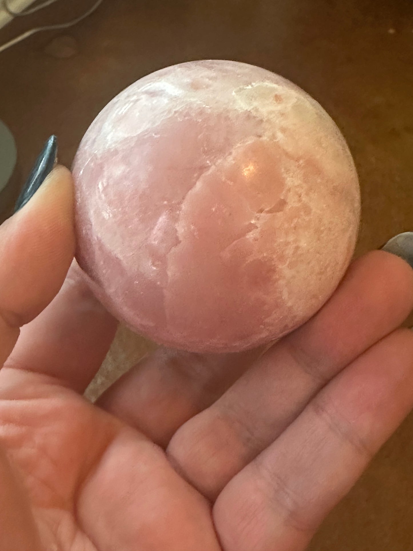 Pink Opal Sphere