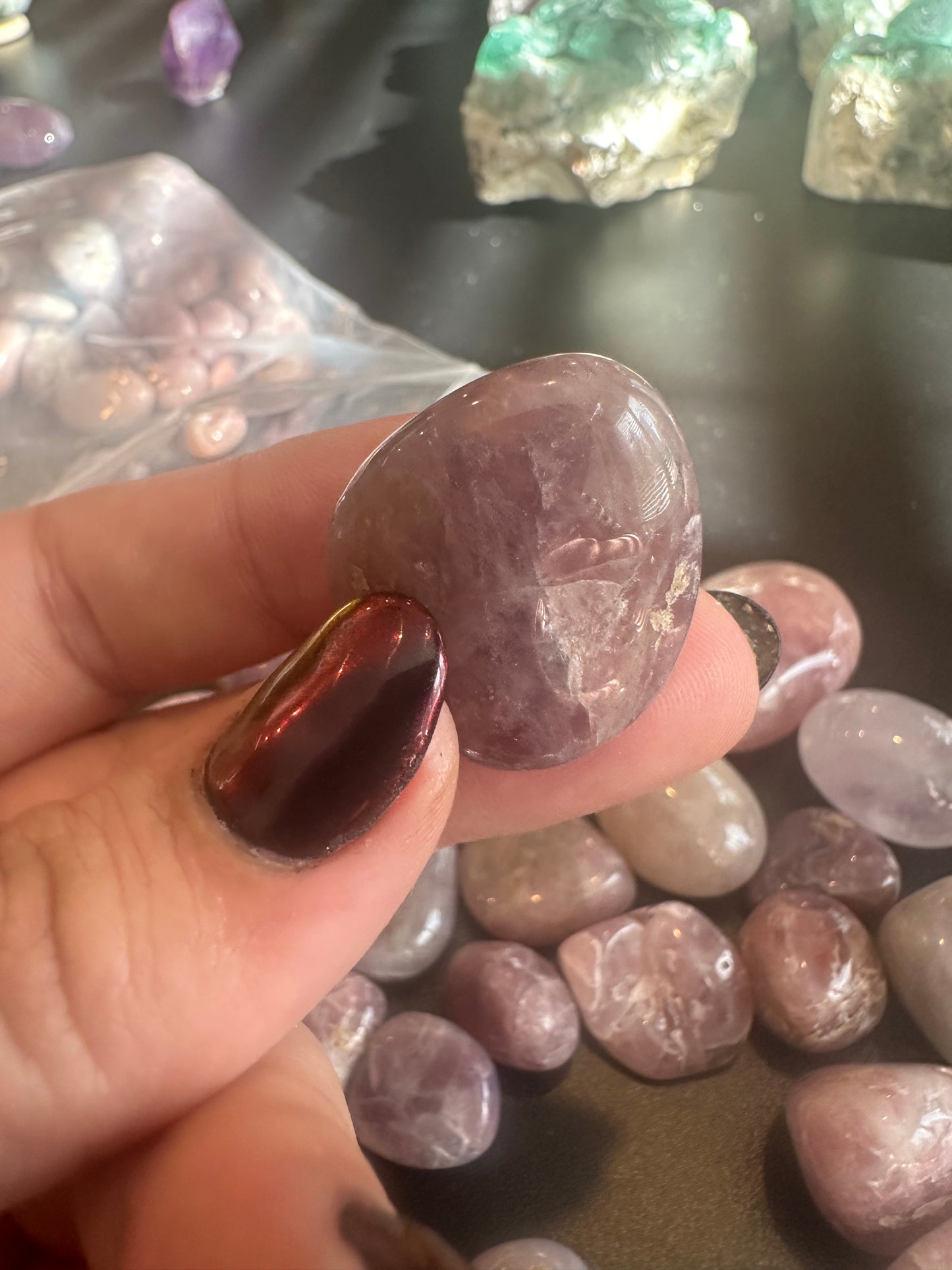 Lavender Rose Quartz Tumble