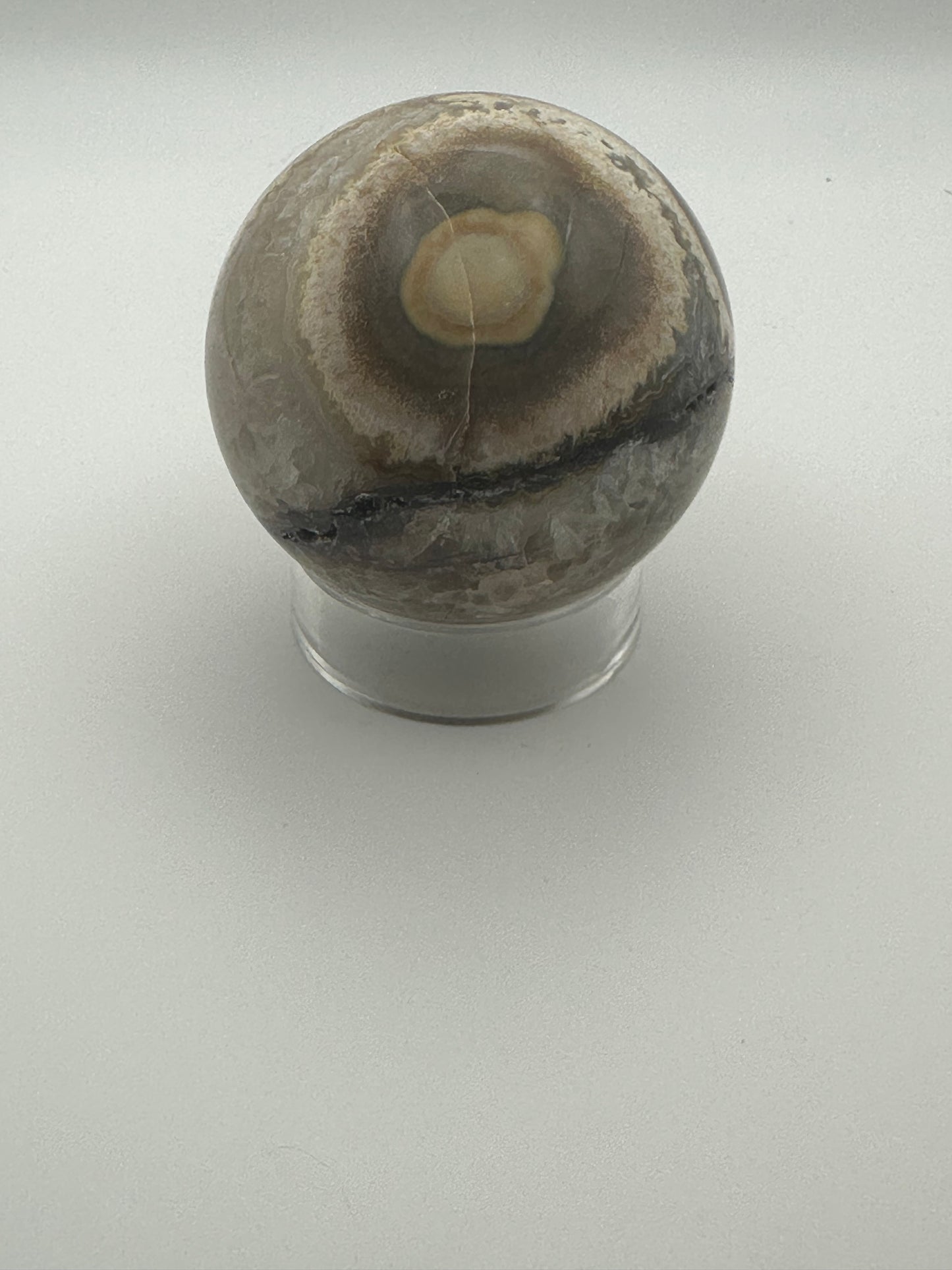 Large Mexican Crazy Lace Agate Sphere