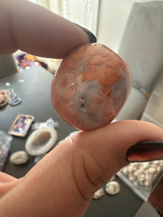 Cotton Candy Agate Tumble