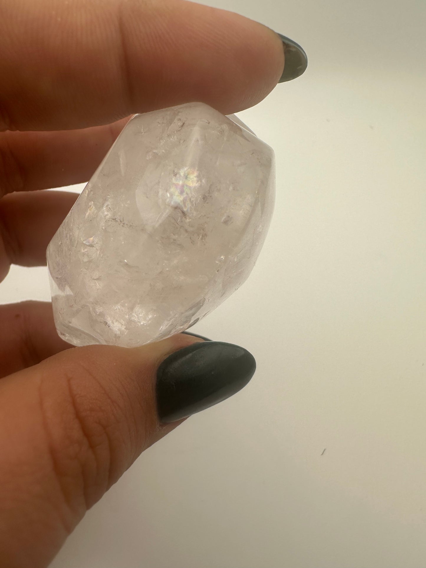 Clear Quartz Heart