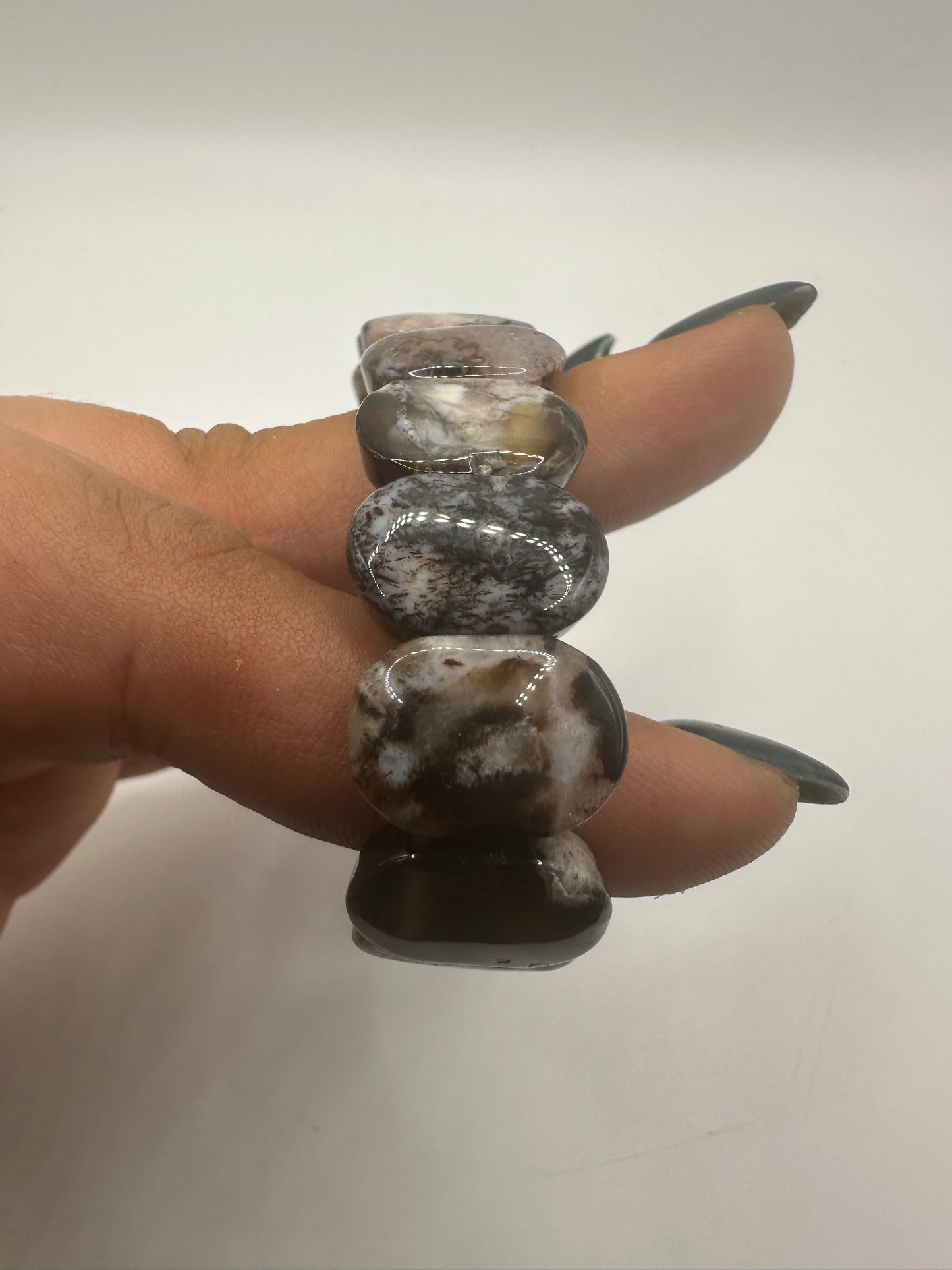 Flower Agate Bracelet