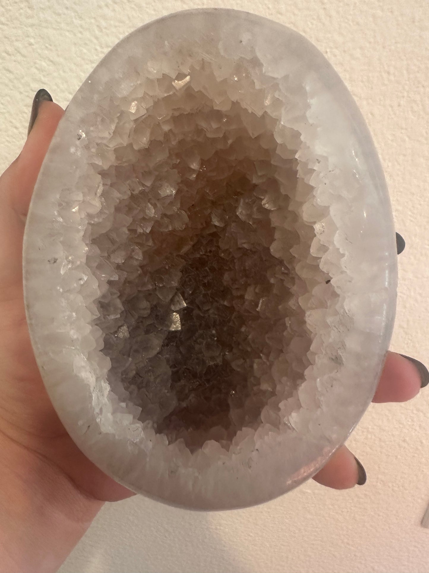 XL Druzy Agate Egg