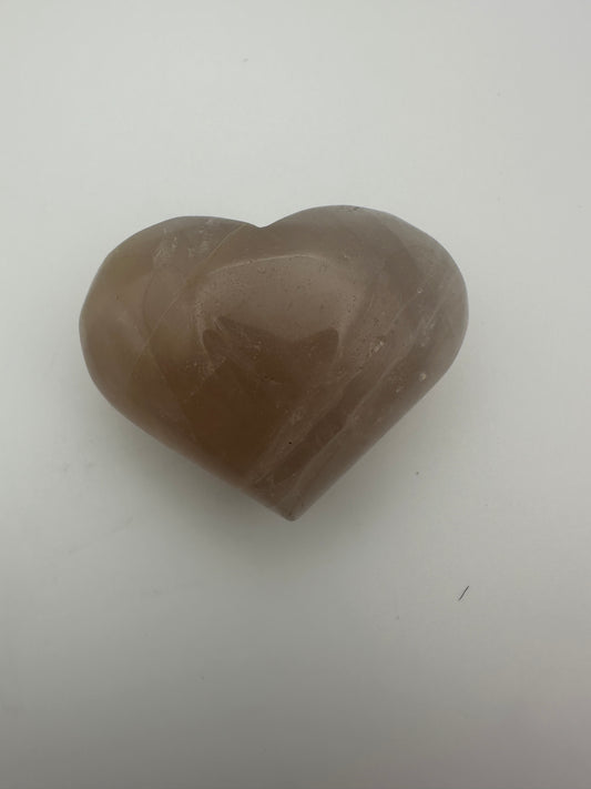 Blue Rose Quartz Heart Carving