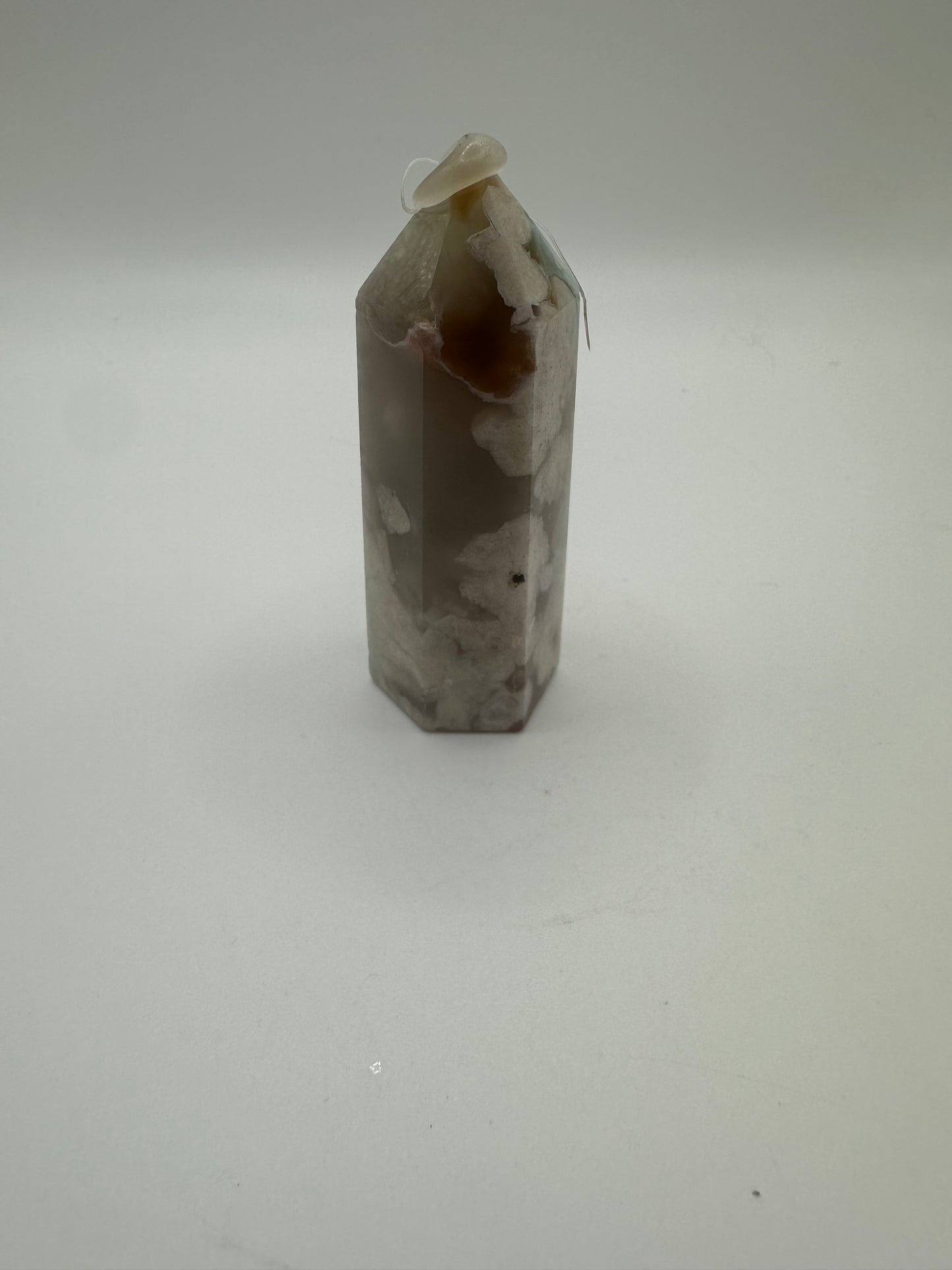 Green Flower Agate Point
