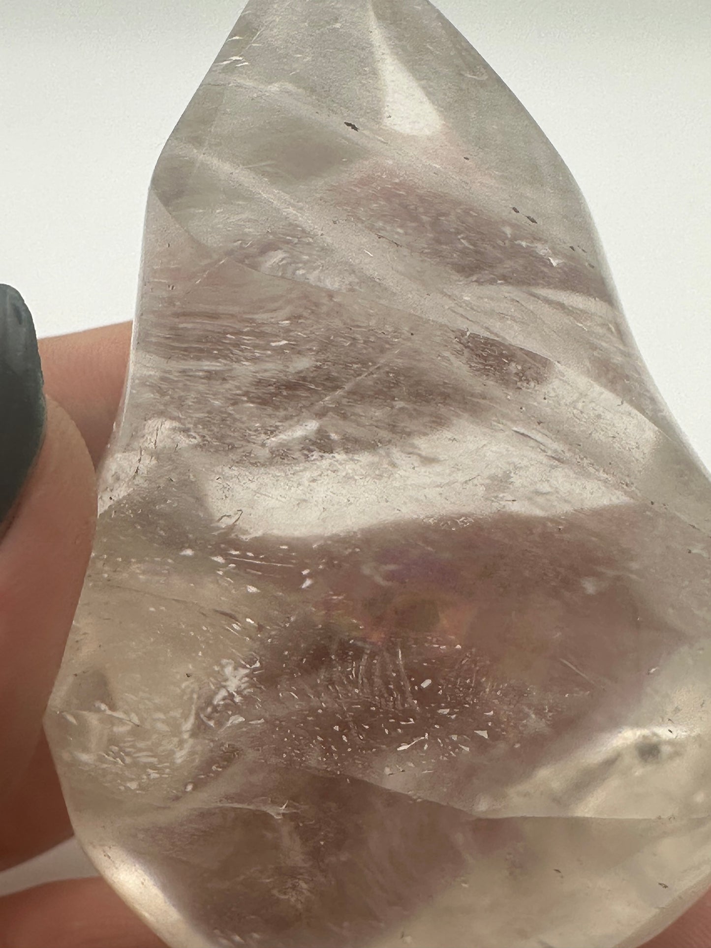 Clear Quartz Flame