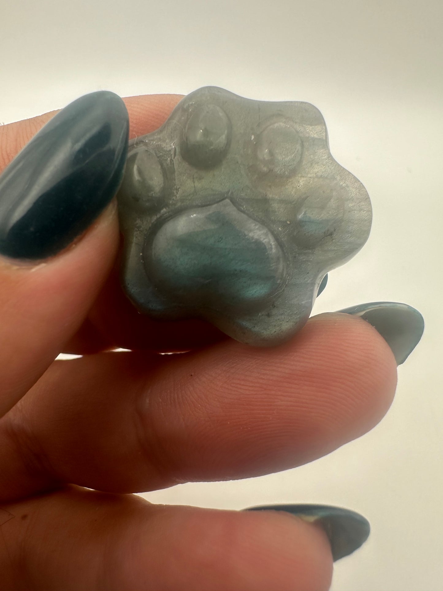 Labradorite Paw Print