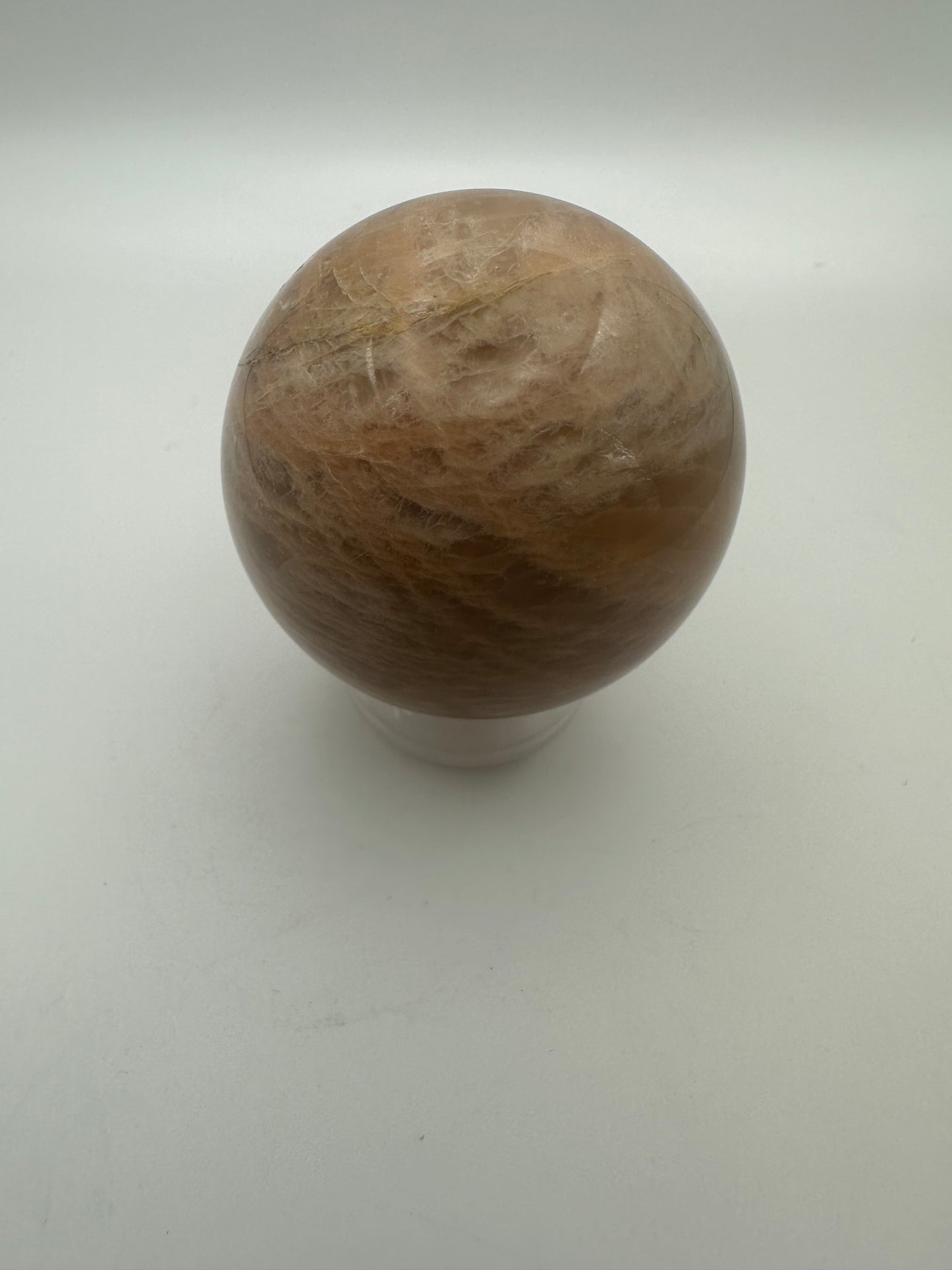 Peach Moonstone Sunstone Sphere