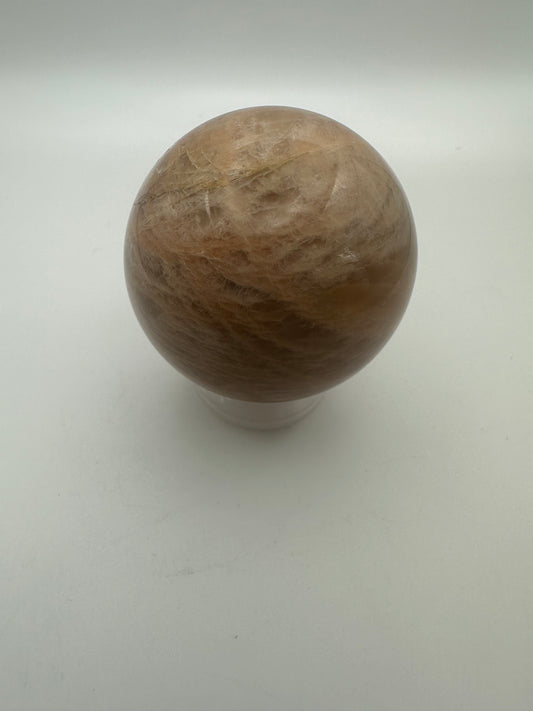 Peach Moonstone Sunstone Sphere