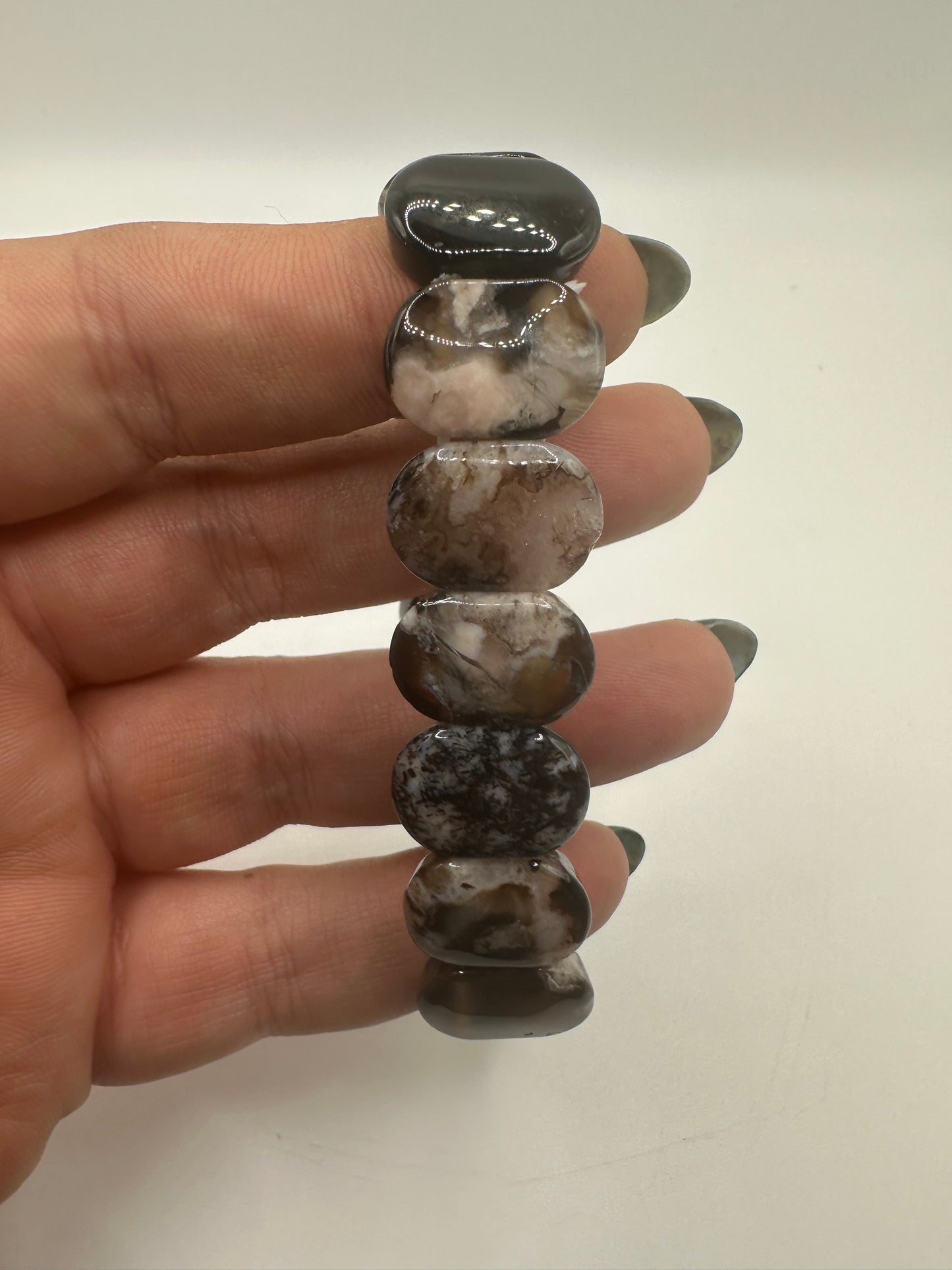 Flower Agate Bracelet
