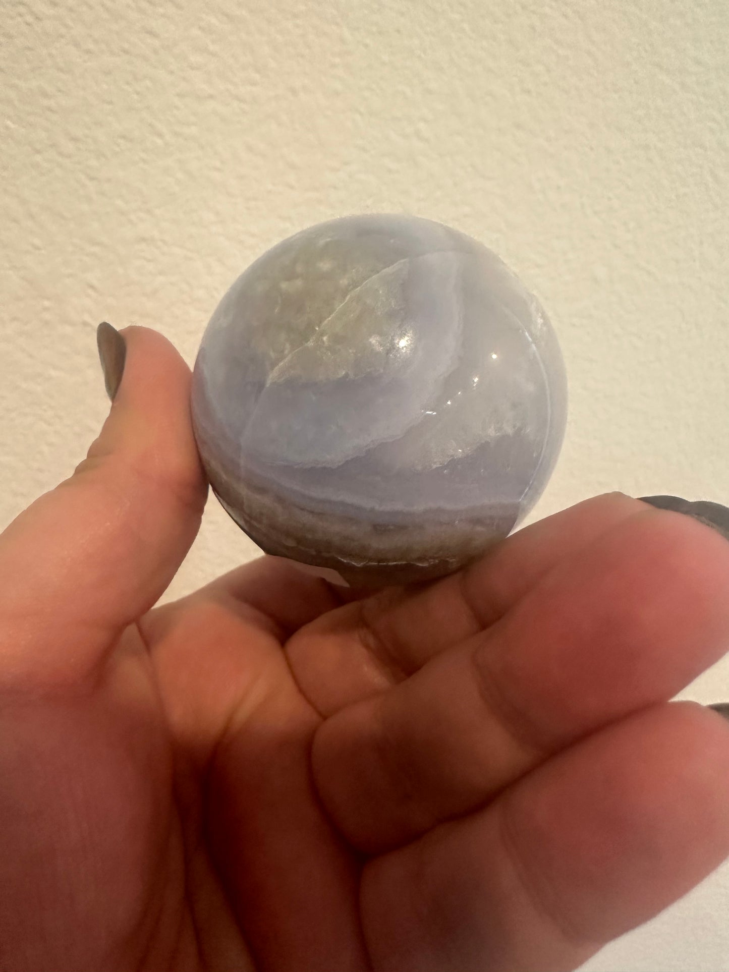 Blue Lace Agate Sphere