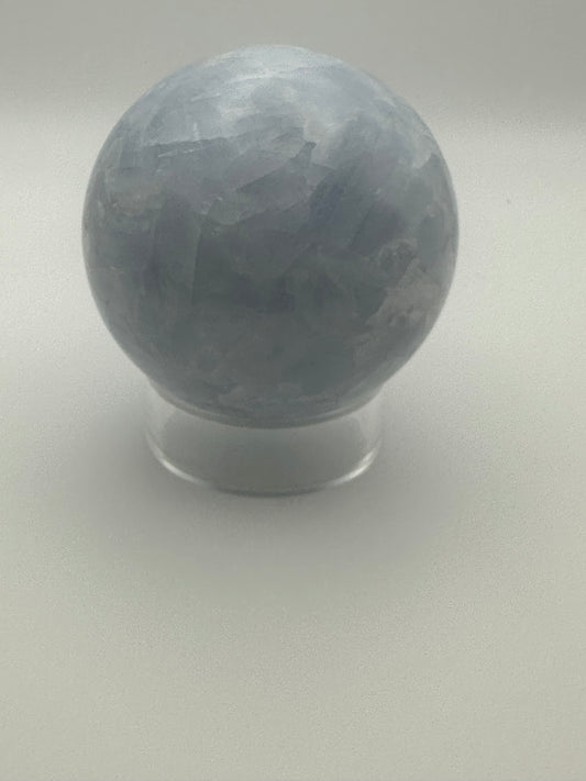 Blue Calcite Large Sphere