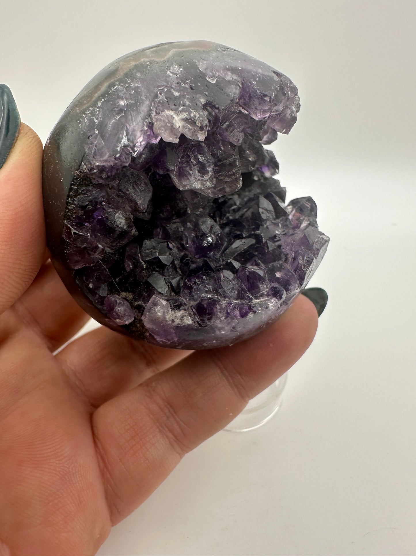 Amethyst Geode Sphere