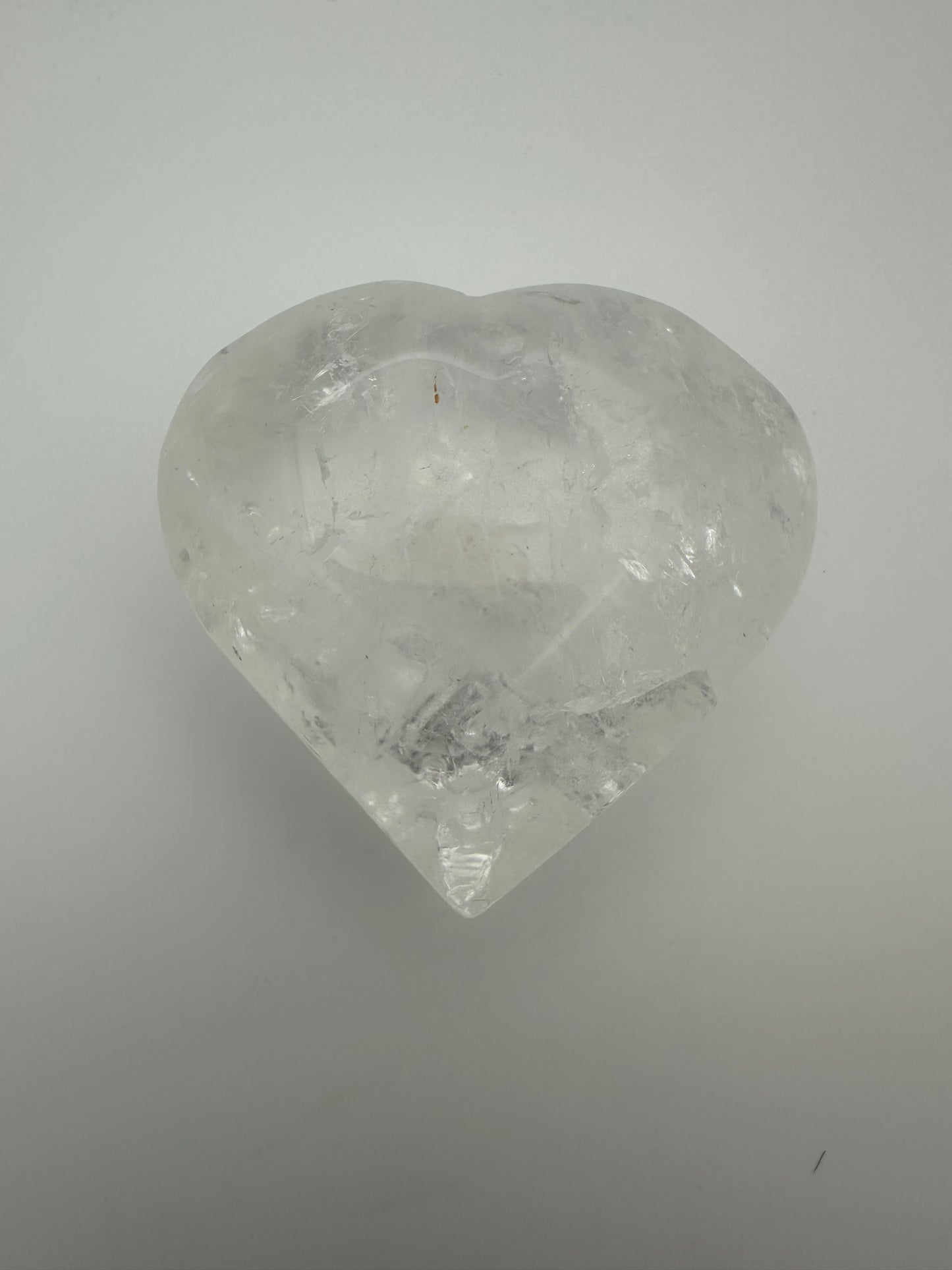 Clear Quartz Heart