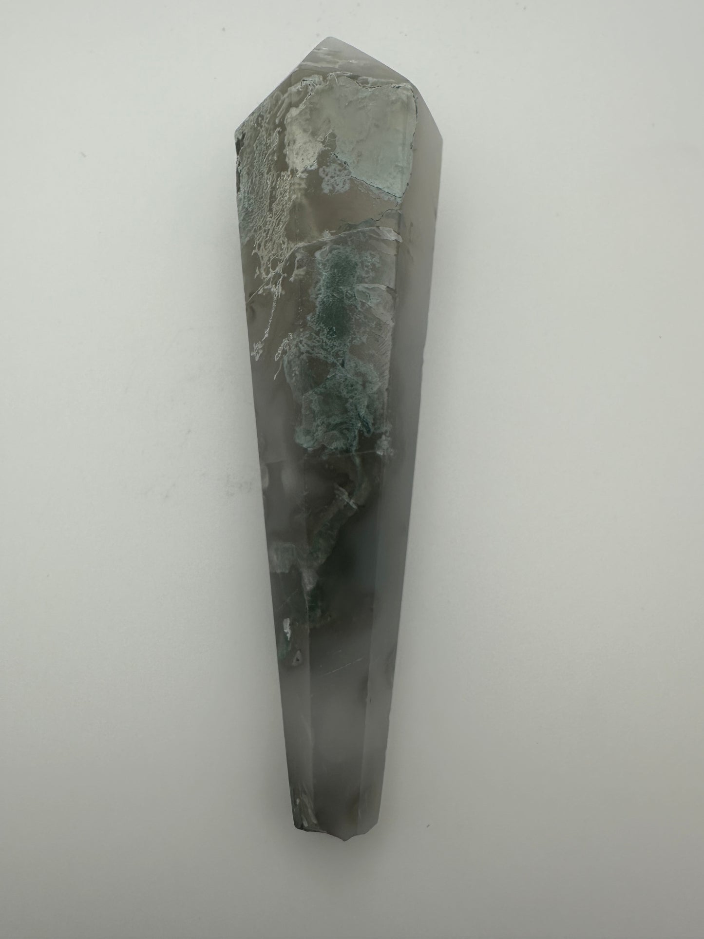 Moss Agate Wand