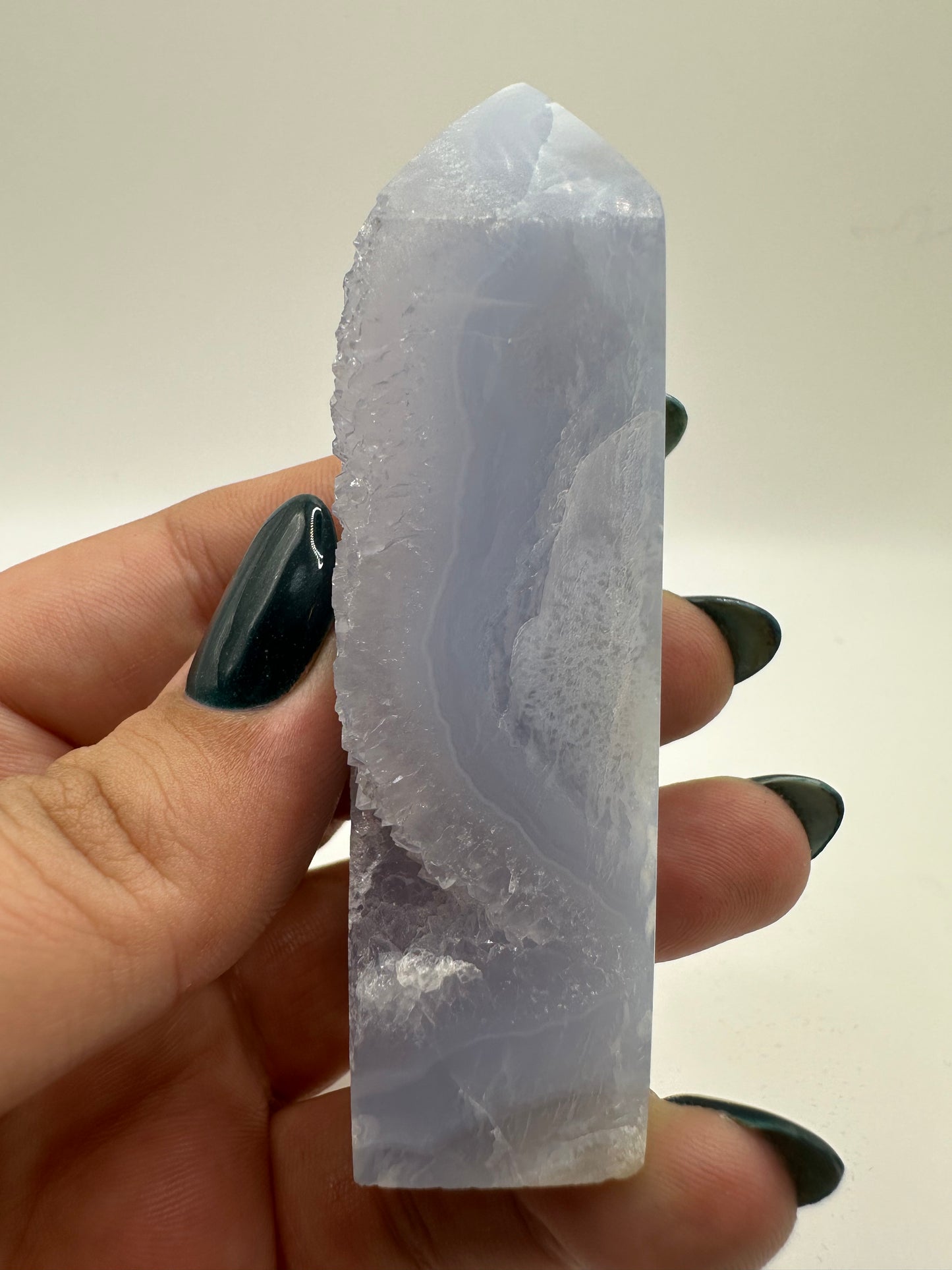 Blue Lace Agate Tower