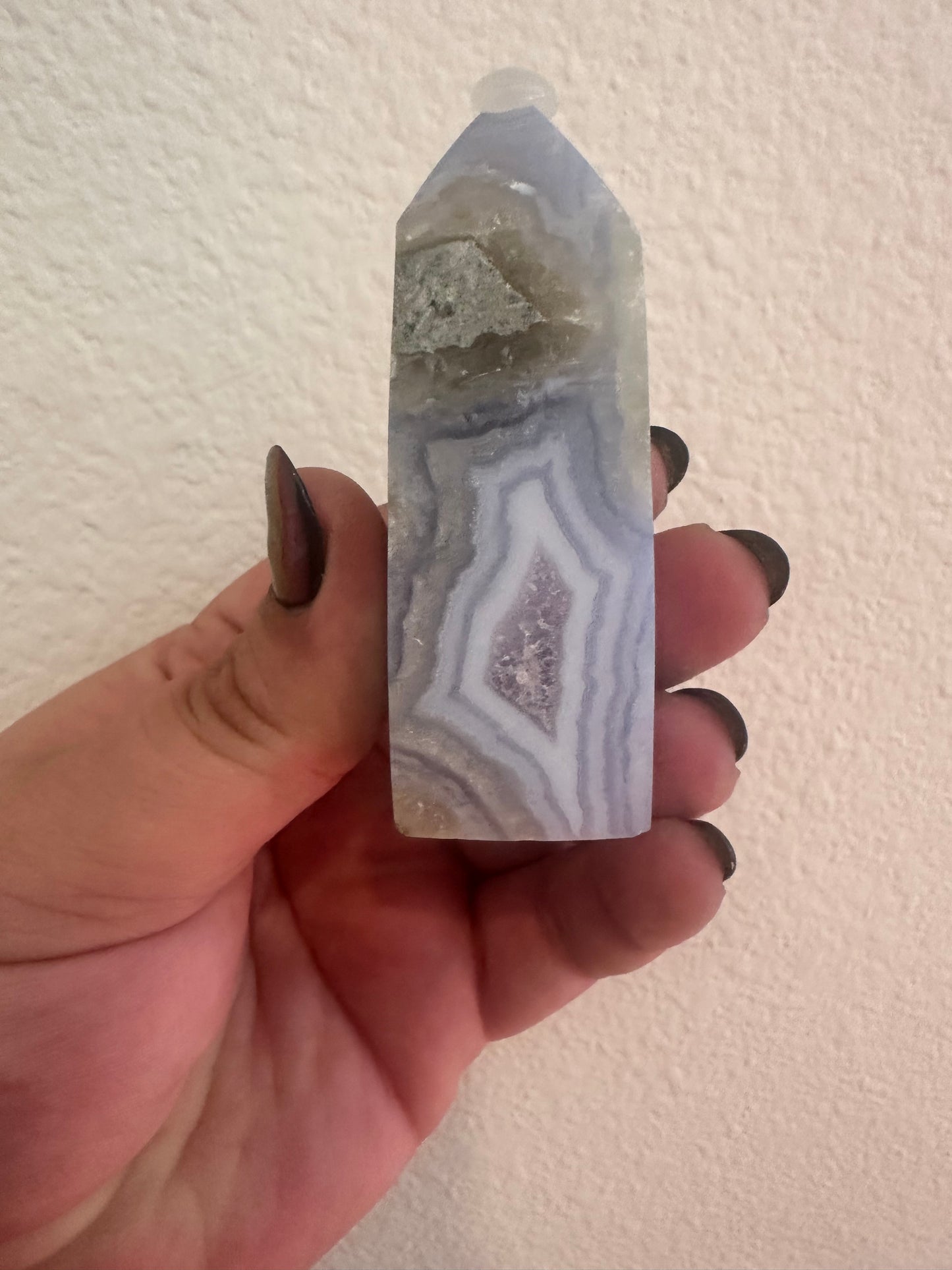Blue Lace Agate Point