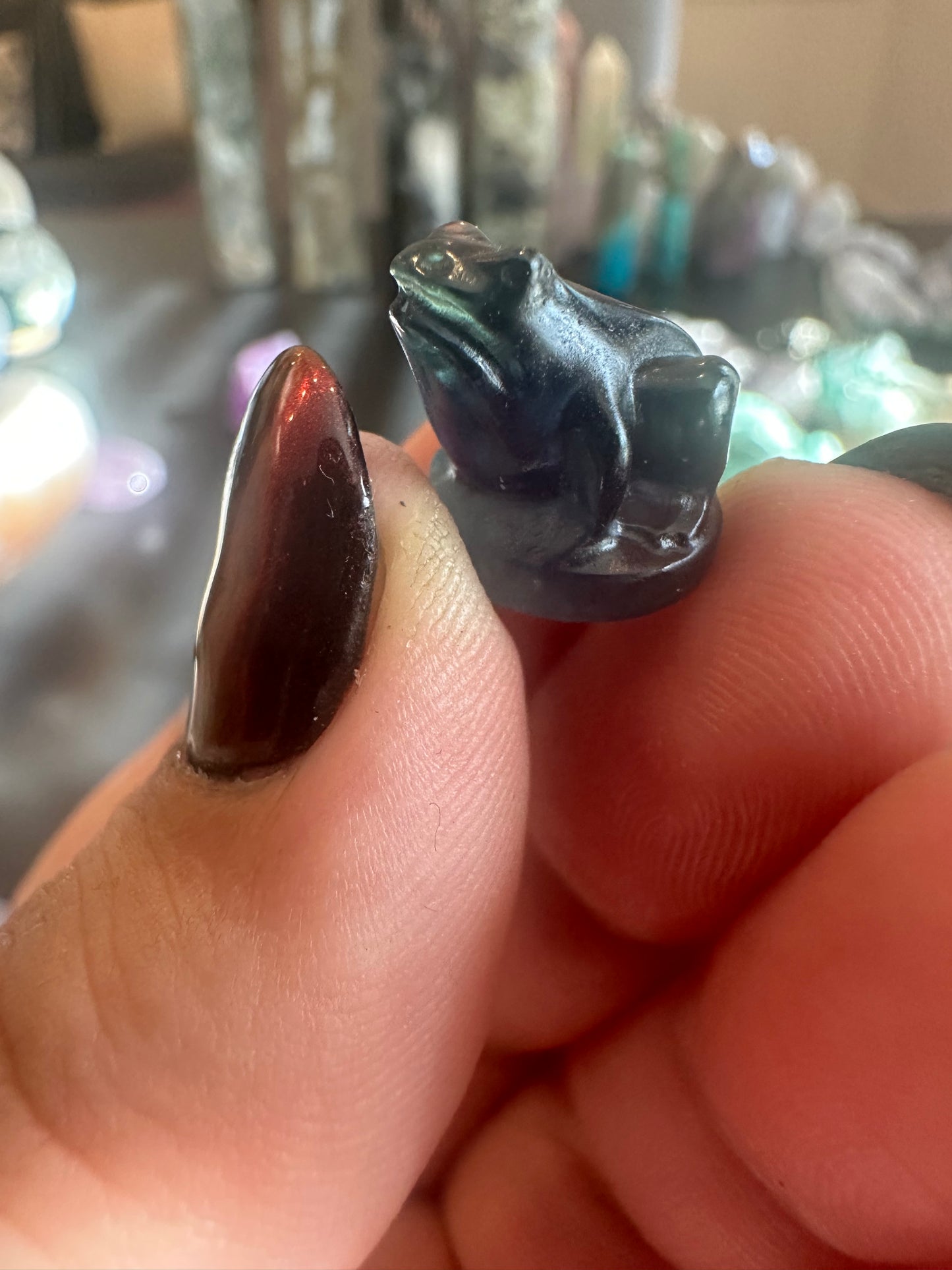 Mini Fluorite Carving