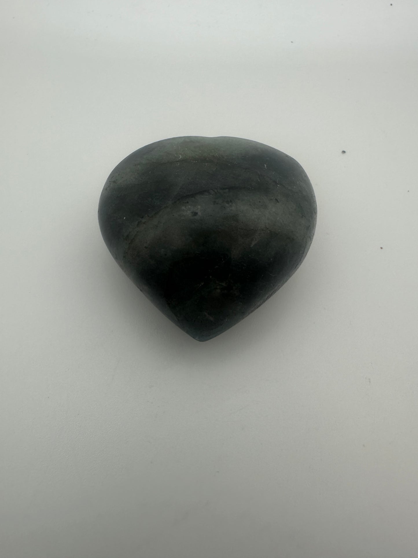 Labradorite Heart Carving