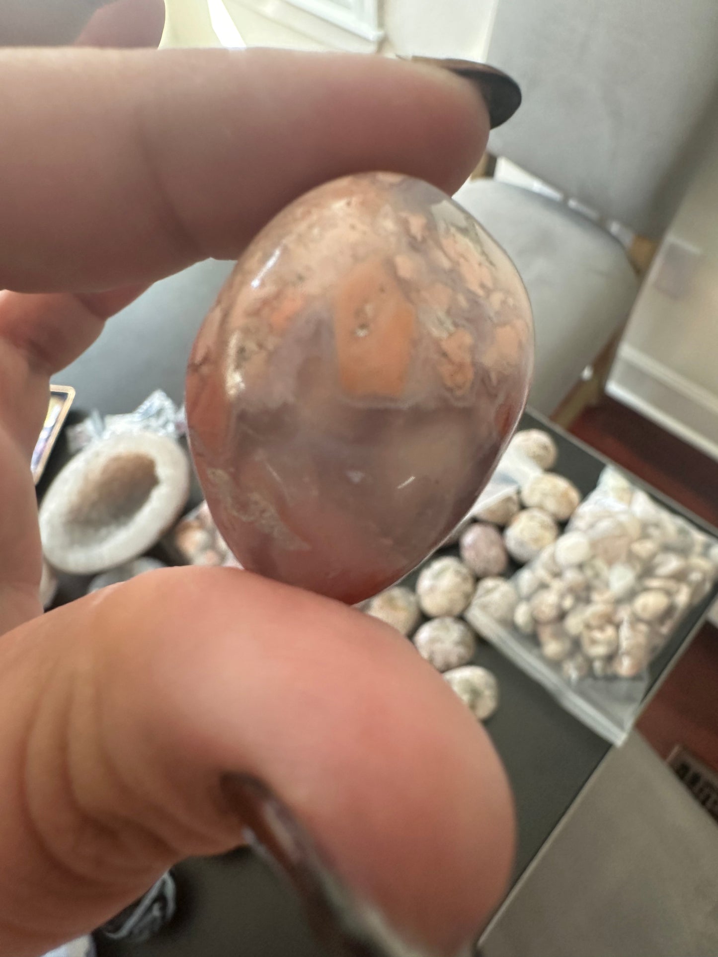 Cotton Candy Agate Tumble