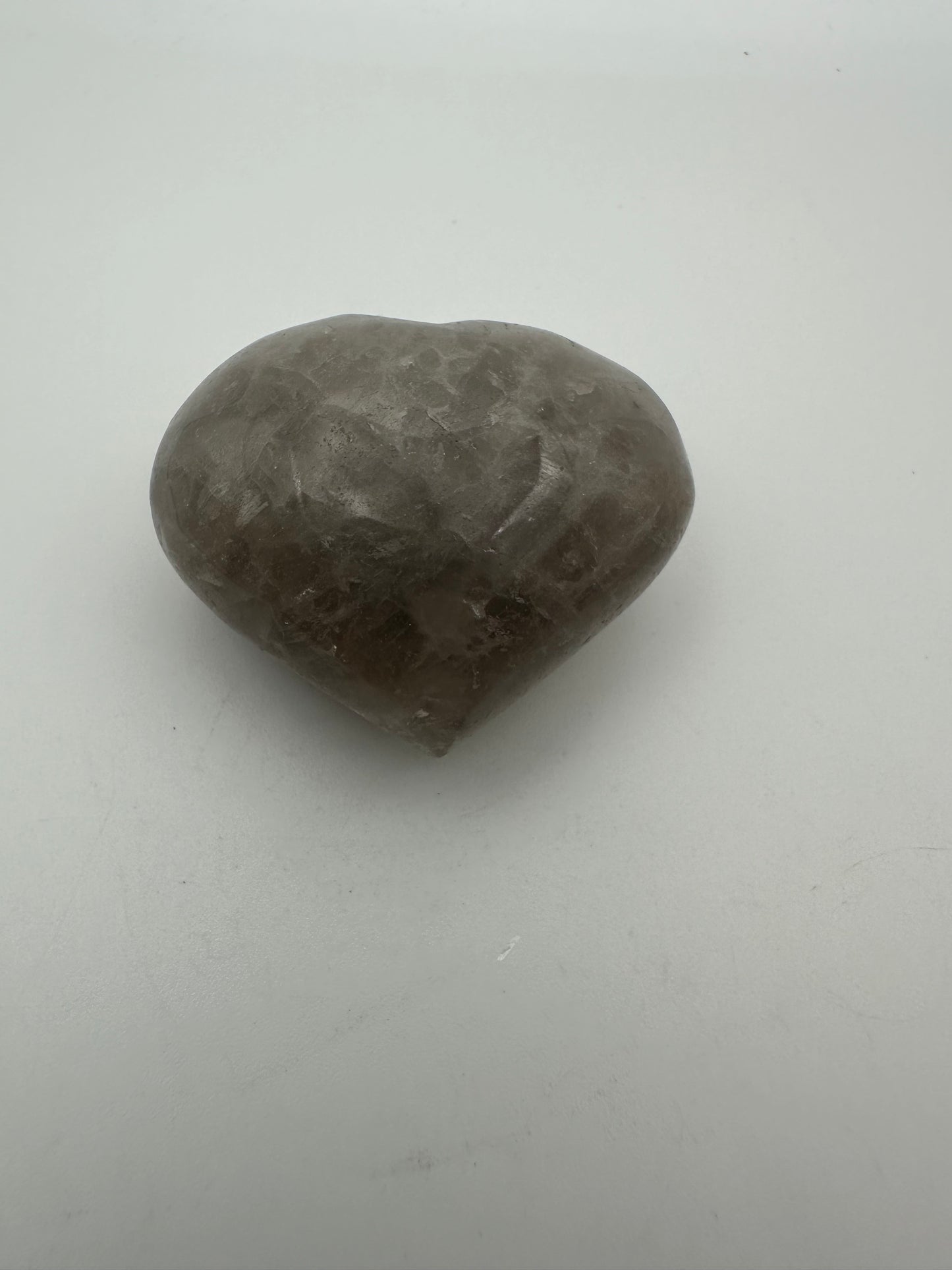 Blue Rose Quartz Heart Carving