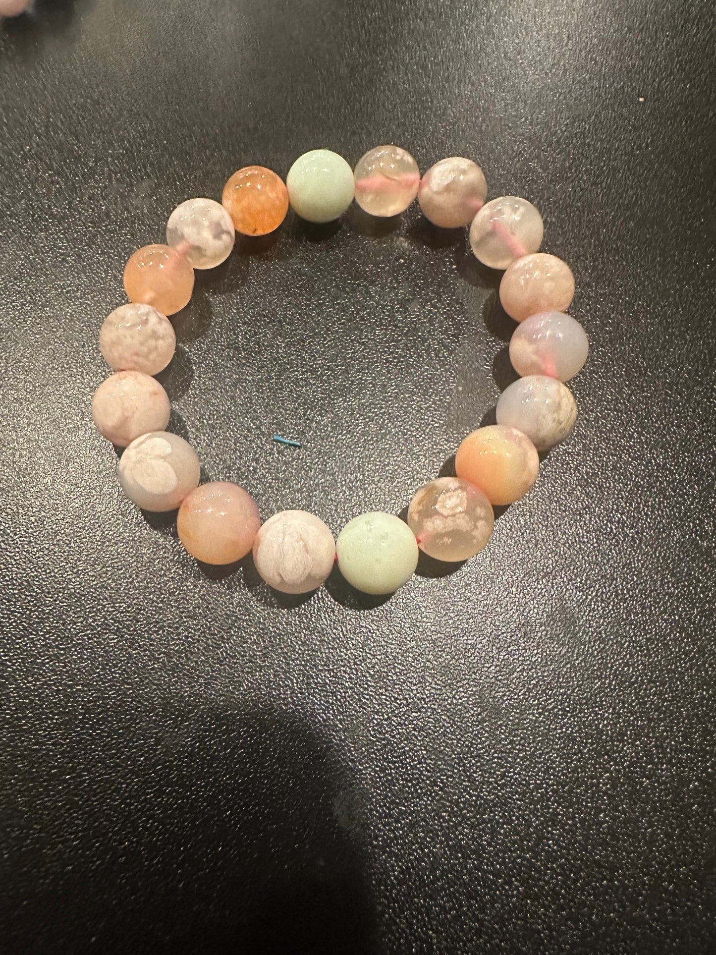 Flower Agate Bracelet