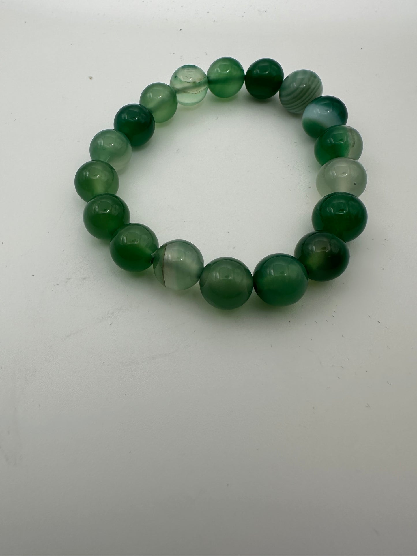 Green Chalcedony Bracelet