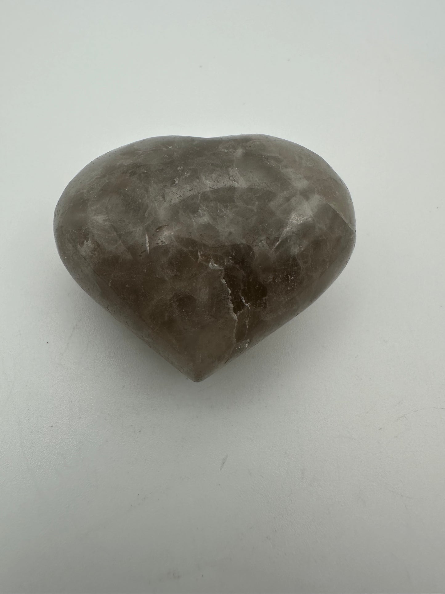 Blue Rose Quartz Heart Carving