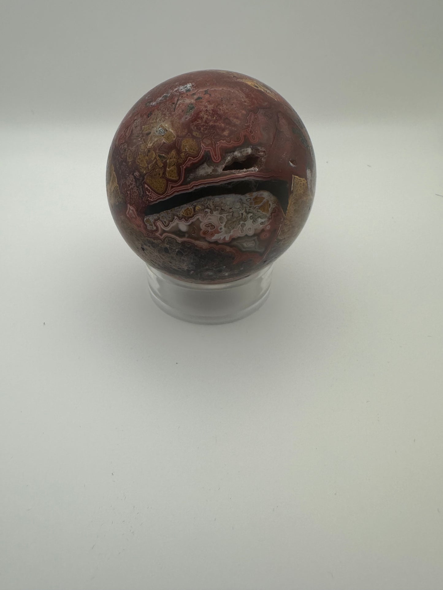 Medium Money Agate Sphere