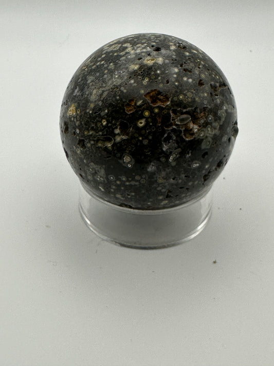 Medium Ocean Jasper Sphere