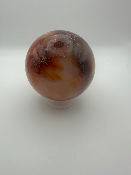 Large Carnelian Sphere