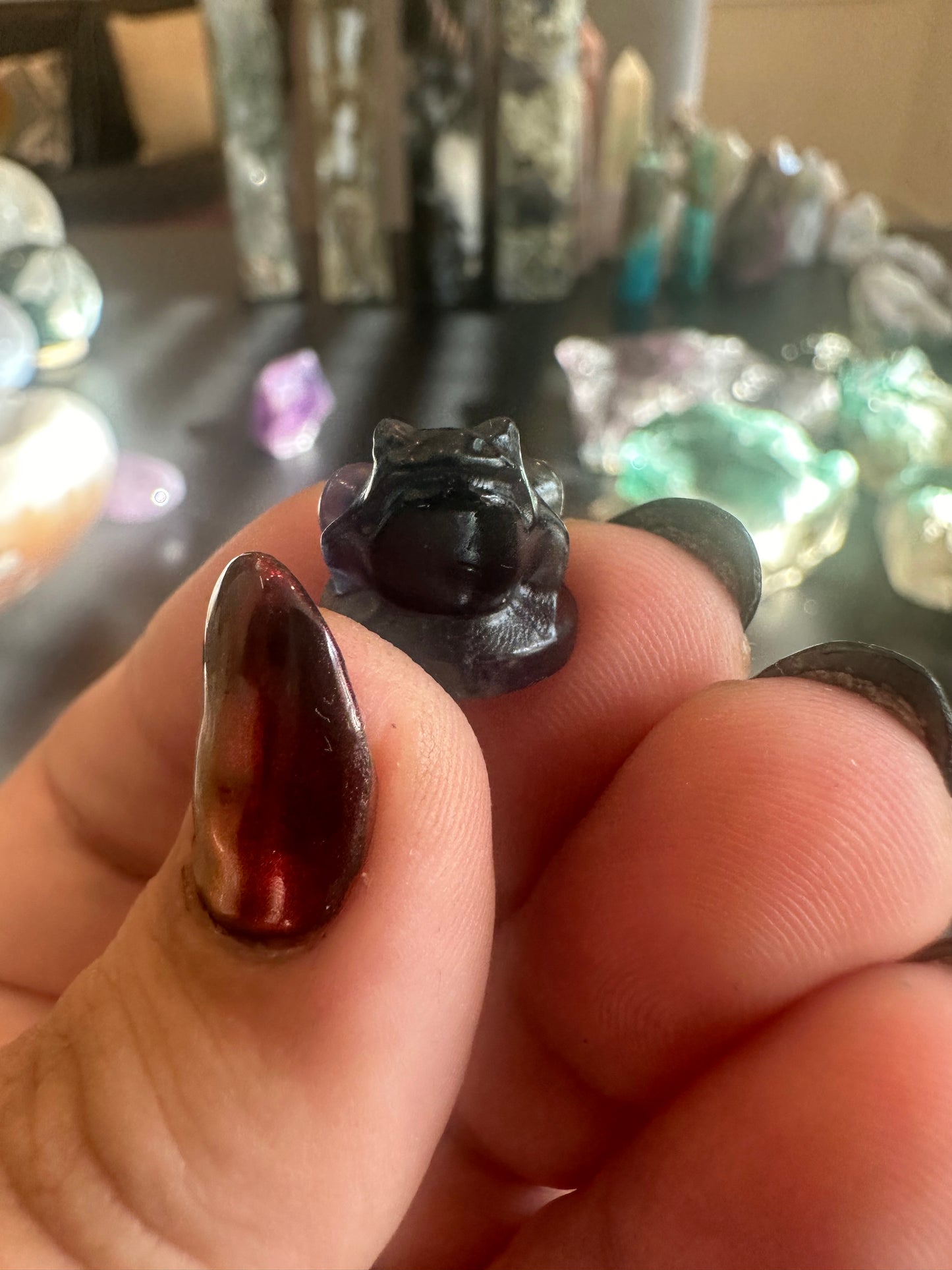 Mini Fluorite Carving