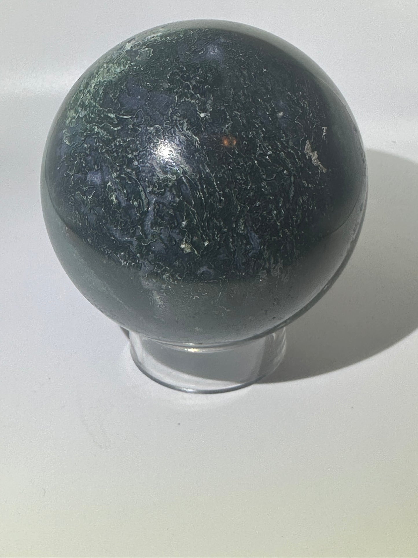 XL Moss Agate Sphere
